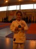 Margaux et sa médaille...COMPET 11 NOV 07 